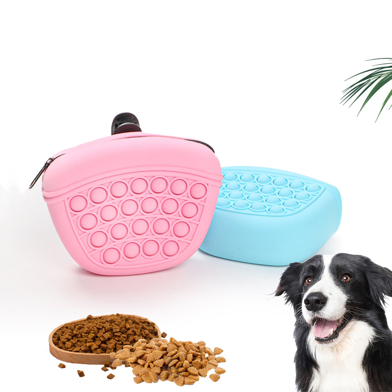 Food Packed Snacks - Pet training silicone bag can store