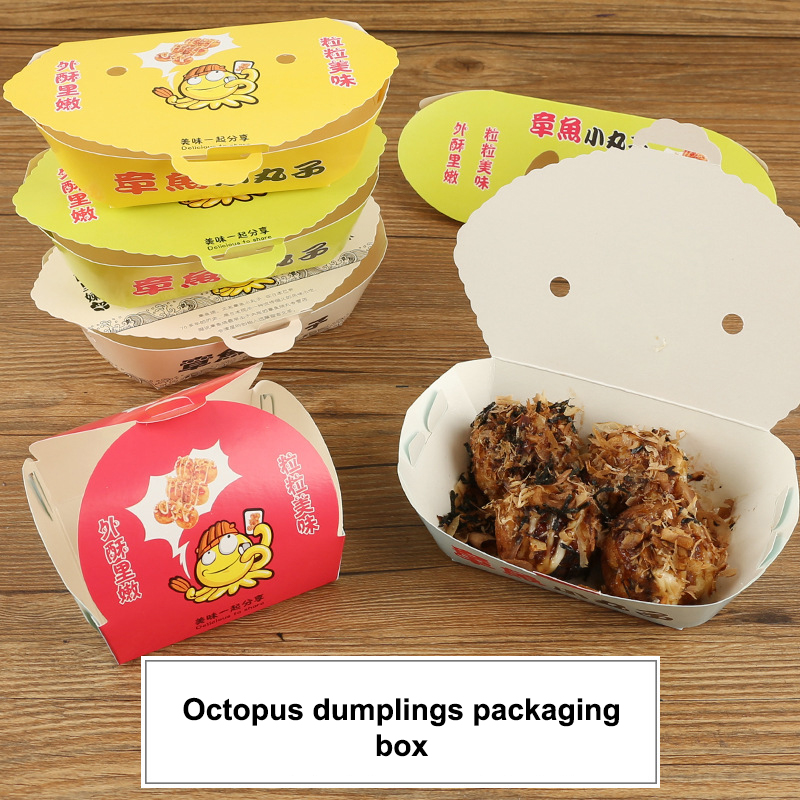 100Pcs Disposable Cartoon Octo - Food Packed Snacks recensie en prijs