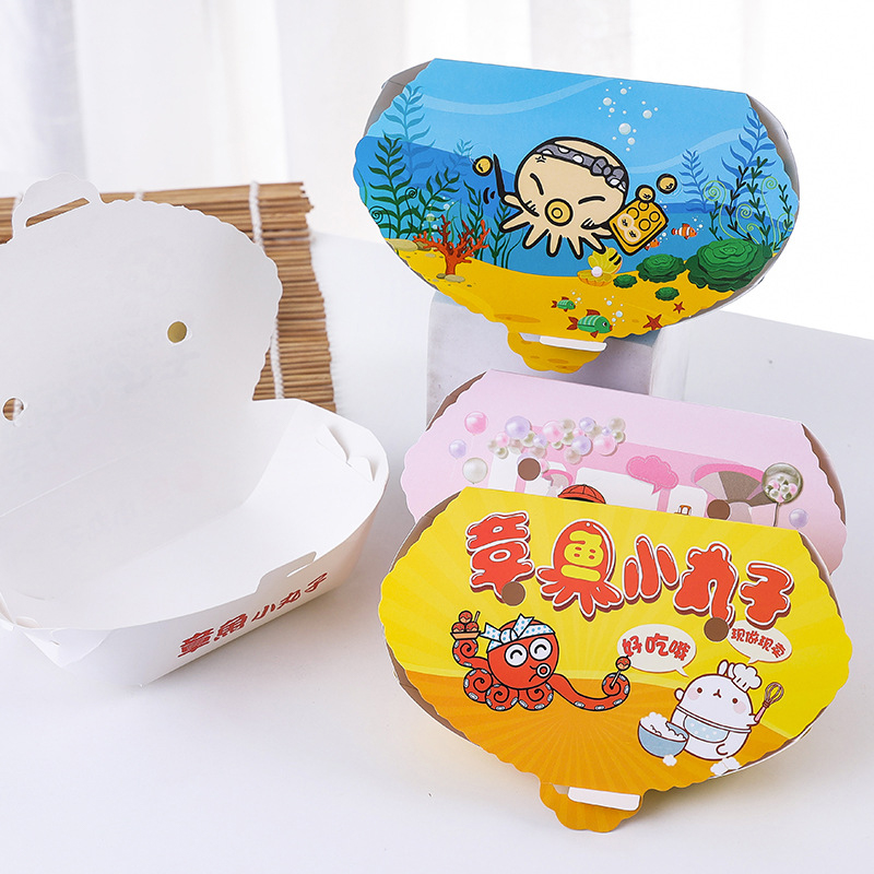 100Pcs Disposable Cartoon Octo - Food Packed Snacks recensie en prijs