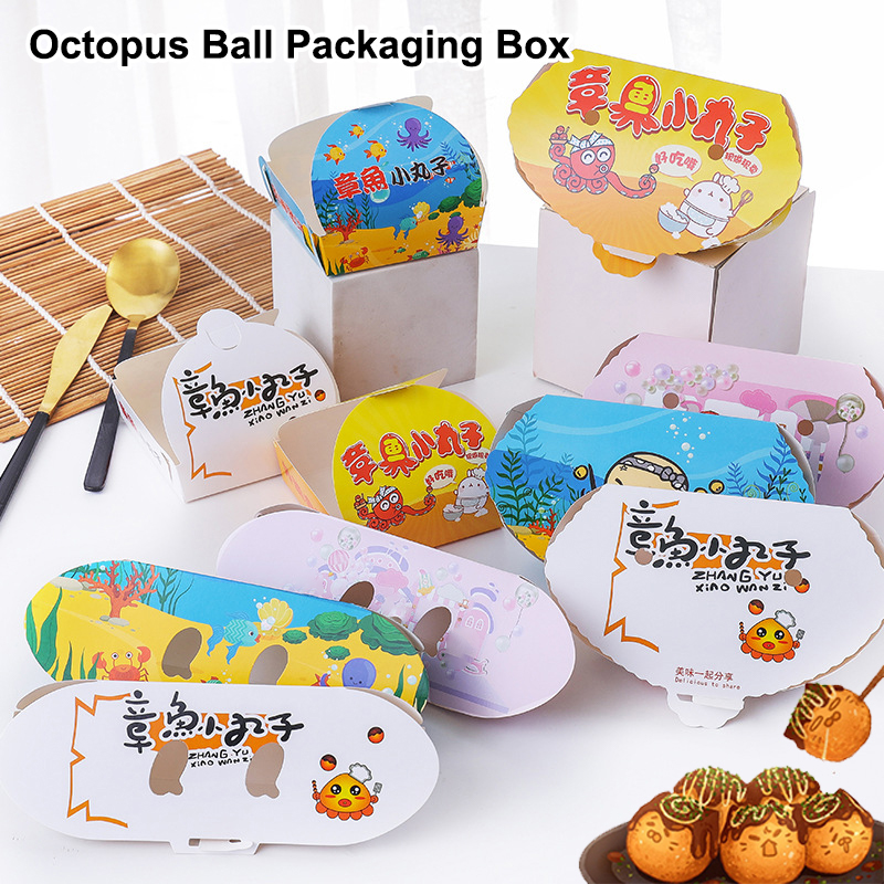 100Pcs Disposable Cartoon Octo - Food Packed Snacks recensie en prijs