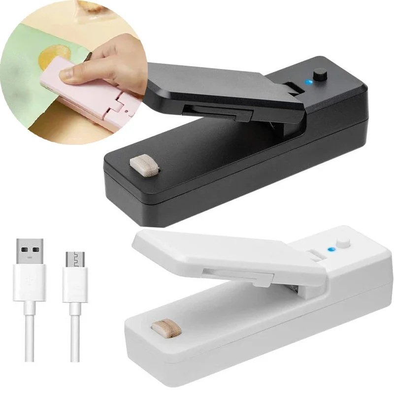 2 in 1 Mini Bag Sealer USB Rec - Food Snacks Packaging recensie en prijs