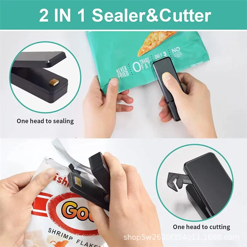 2 in 1 Mini Bag Sealer USB Rec - Food Snacks Packaging recensie en prijs