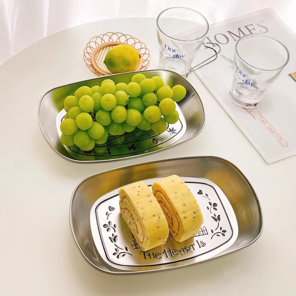 2PCS Vintage American Tin Tray - Food Snacks For Picnic recensie en prijs