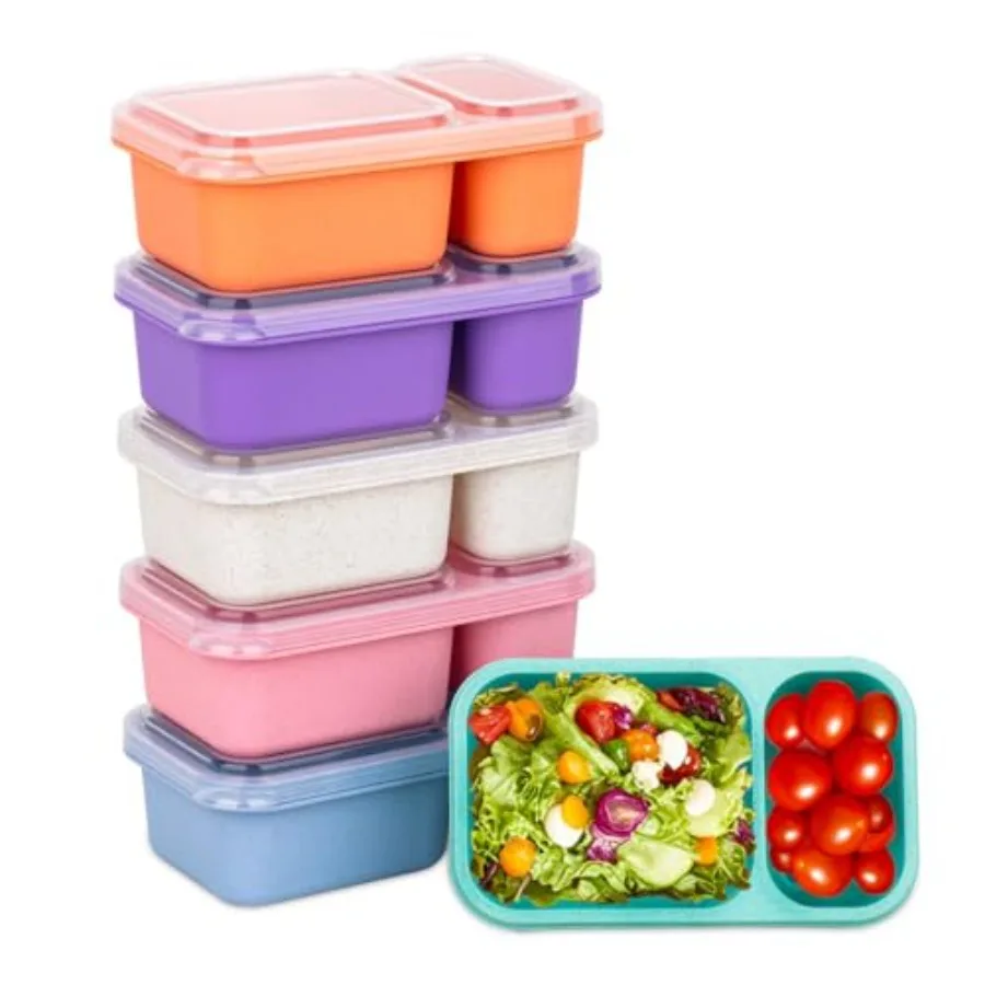 2-Compartment Reusable Snack C - Food Packed Snacks recensie en prijs