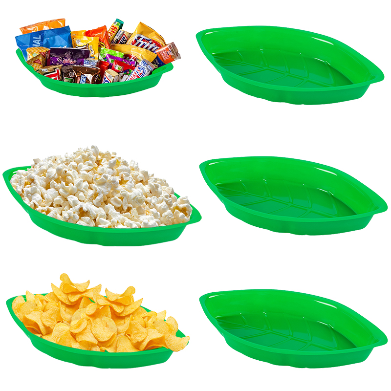 6pcs Palm Leaf Shape Food Reus - Food Packed Snacks recensie en prijs