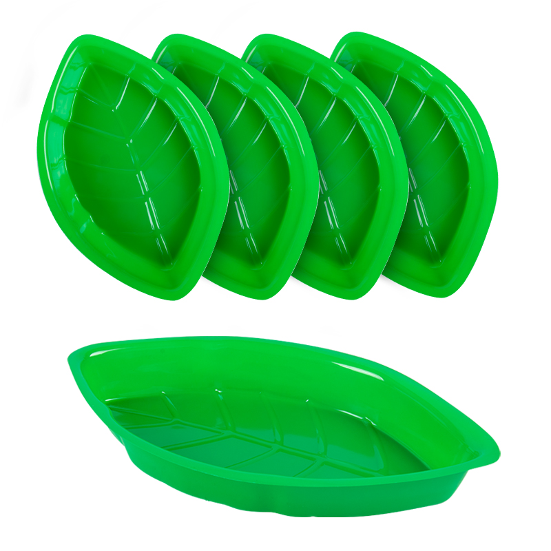 6pcs Palm Leaf Shape Food Reus - Food Packed Snacks recensie en prijs