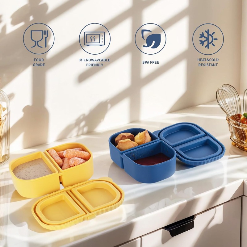 Reusable Silicone Snack Contai - Food Snacks For Picnic recensie en prijs