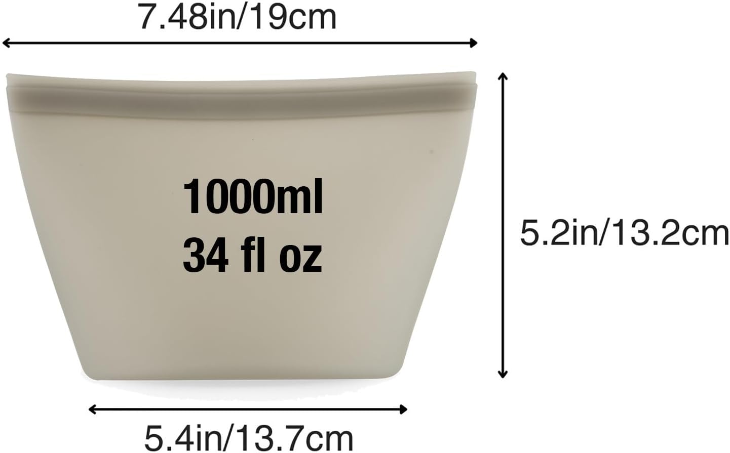 3 Pack Reusable Silicone Food  - Food Packed Snacks recensie en prijs