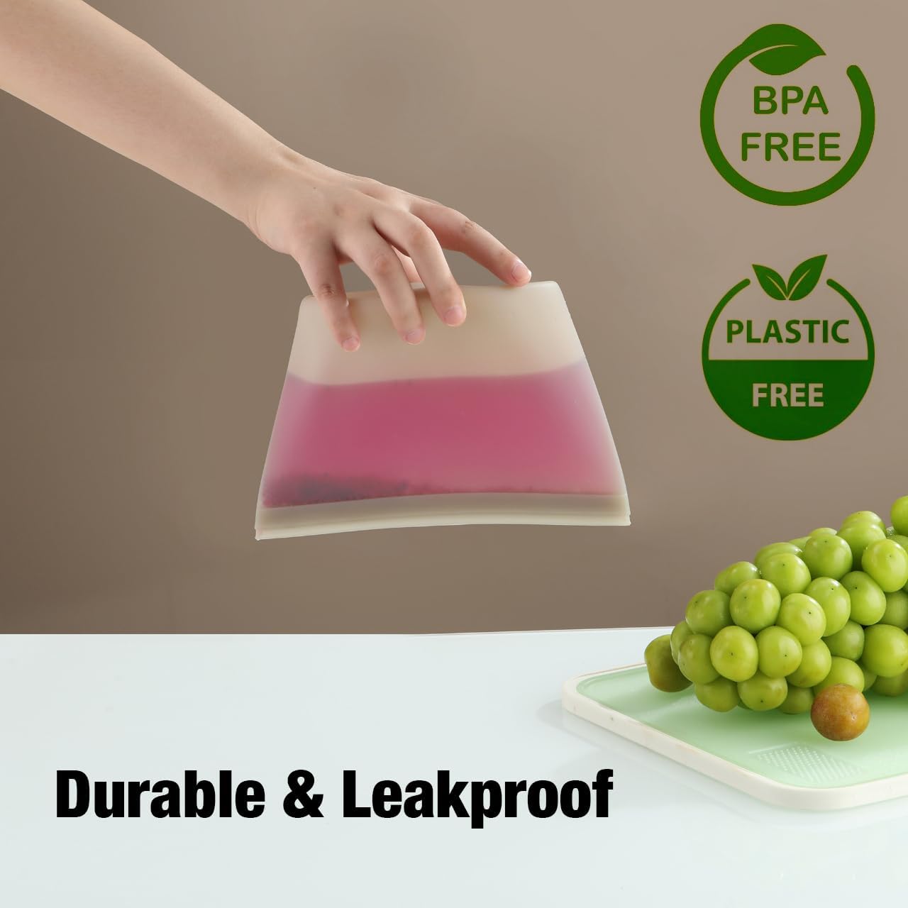 3 Pack Reusable Silicone Food  - Food Packed Snacks recensie en prijs