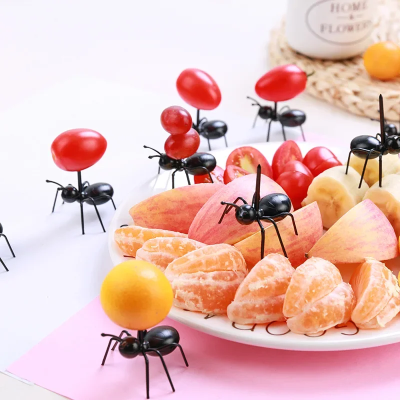 112Pcs/Set Black Ants Toothpic - Food Snacks That Are Black recensie en prijs