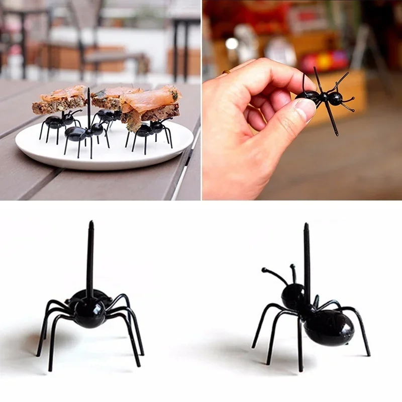 112Pcs/Set Black Ants Toothpic - Food Snacks That Are Black recensie en prijs