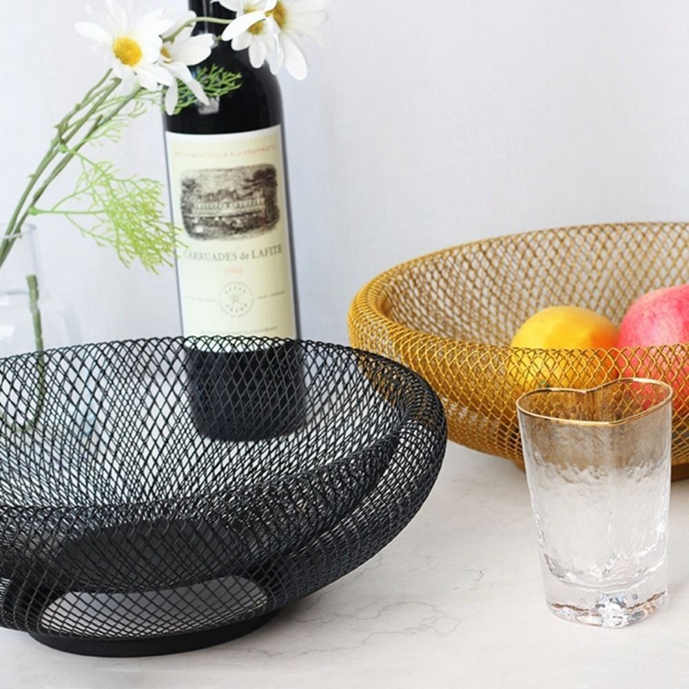 Black/Gold Iron Art Fruit Bask - Food Snacks That Are Black recensie en prijs
