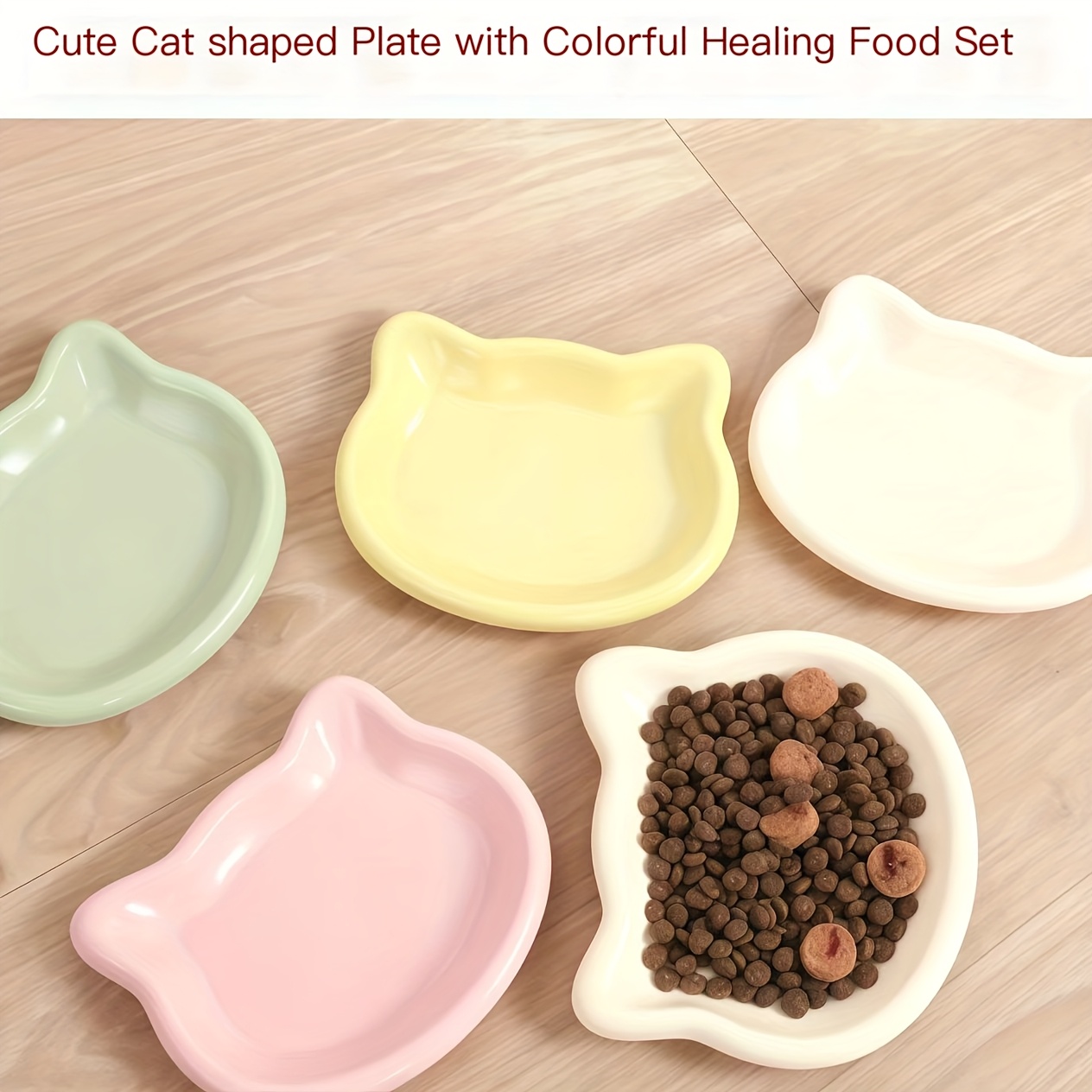 4-Color Pet Bowl Cat Food Dish - Food Snacks That Are Black recensie en prijs