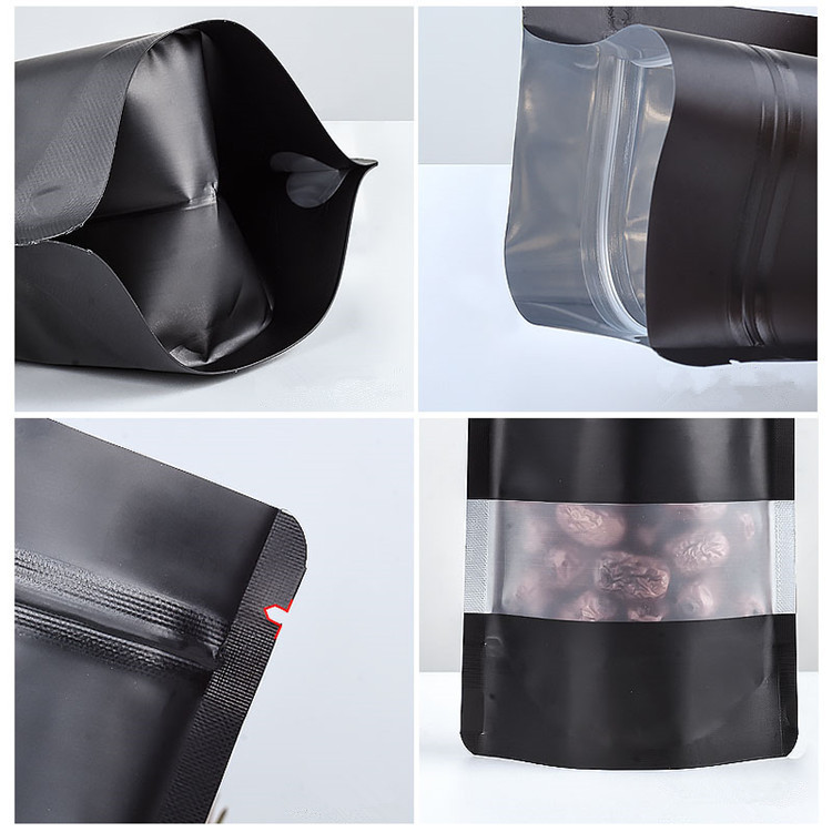 100PCS Stand-up Matte Black Al - Food Day Snacks recensie en prijs