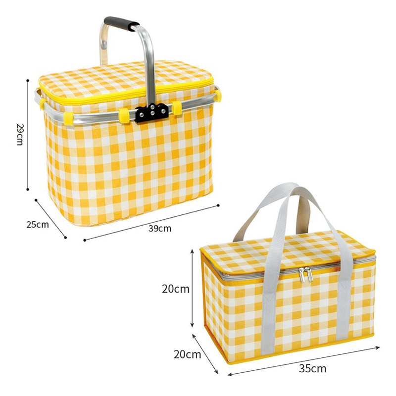Retro Pastoral Lunch Bag Foldi - Food Snacks For Picnic recensie en prijs