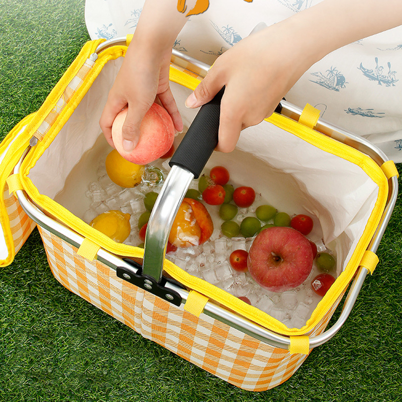 Retro Pastoral Lunch Bag Foldi - Food Snacks For Picnic recensie en prijs