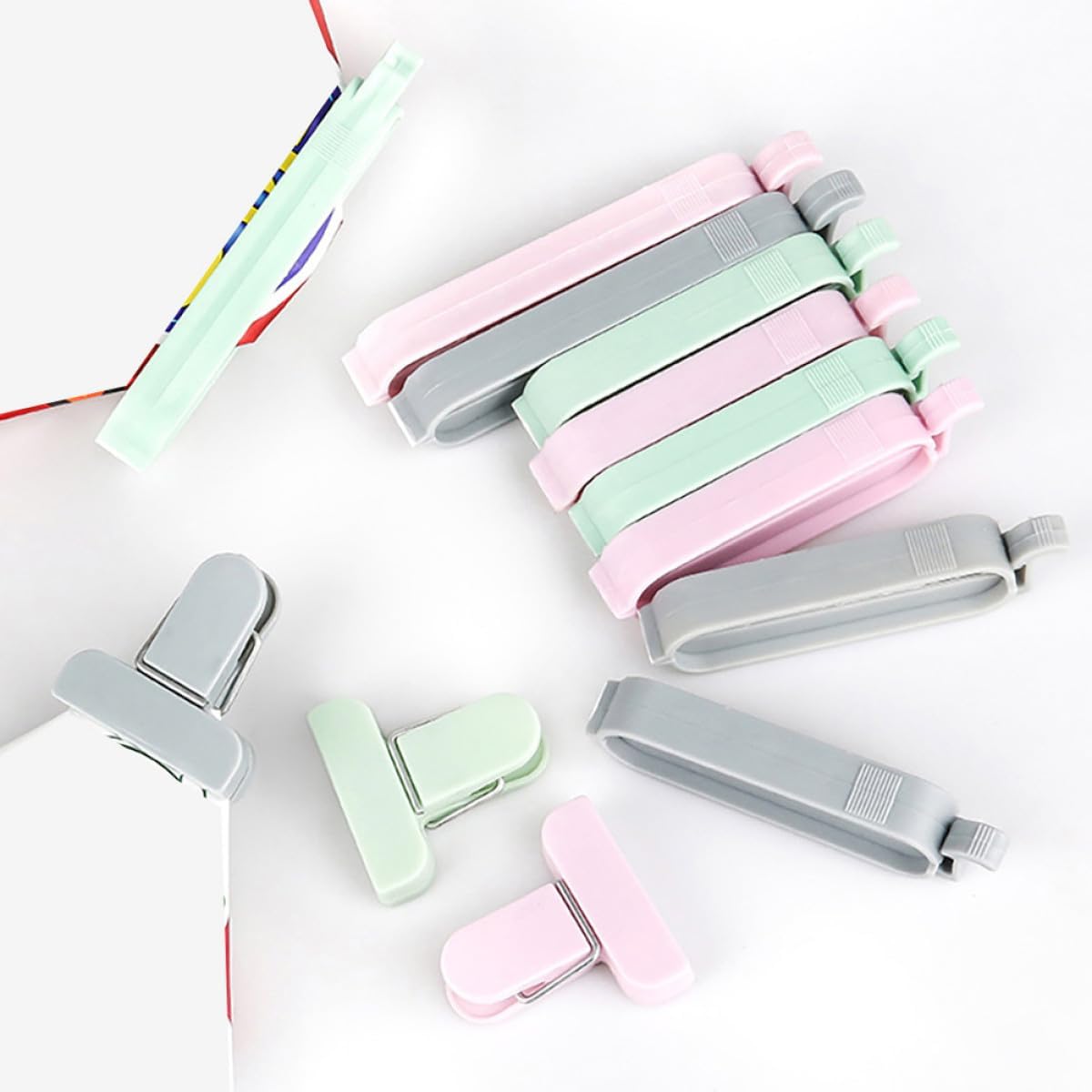 12pcs Mixed Color Plastic Seal - Food Snacks Packaging recensie en prijs