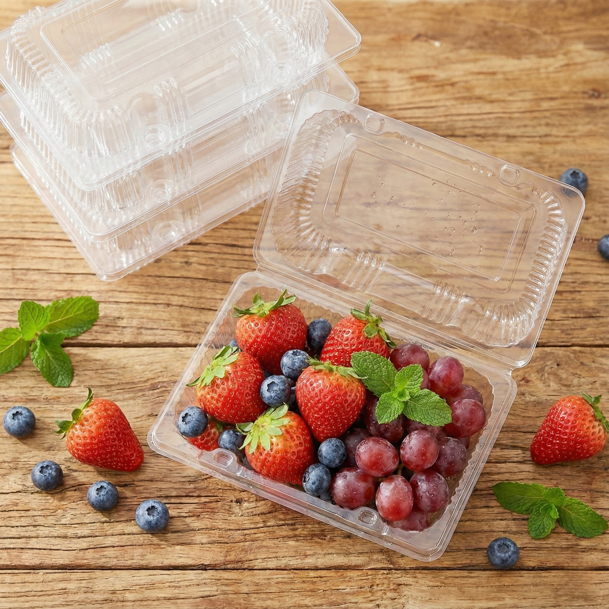 50-Pack Clear Plastic Disposab - Food Packed Snacks recensie en prijs
