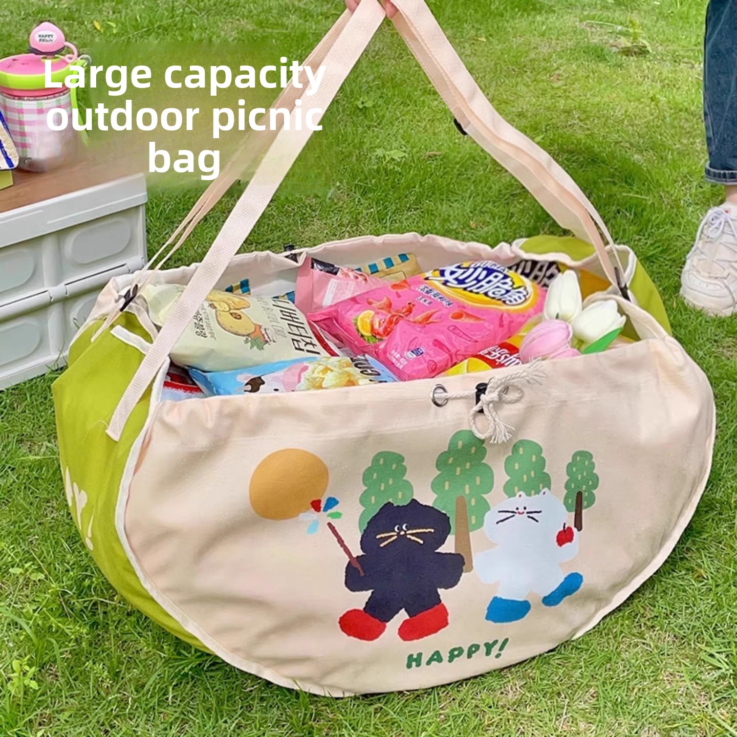 Large Capacity Car Storage Bag - Food Snacks For Picnic recensie en prijs