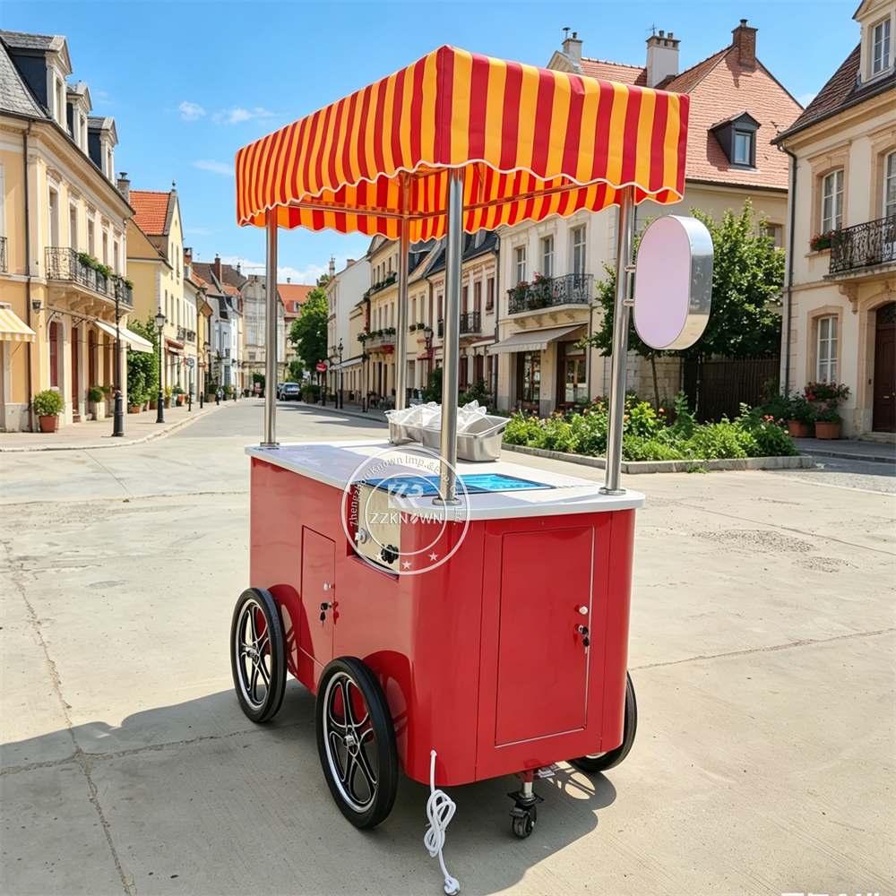 Mobile Food Cart Outdoor Urban - Logo Food Snack recensie en prijs