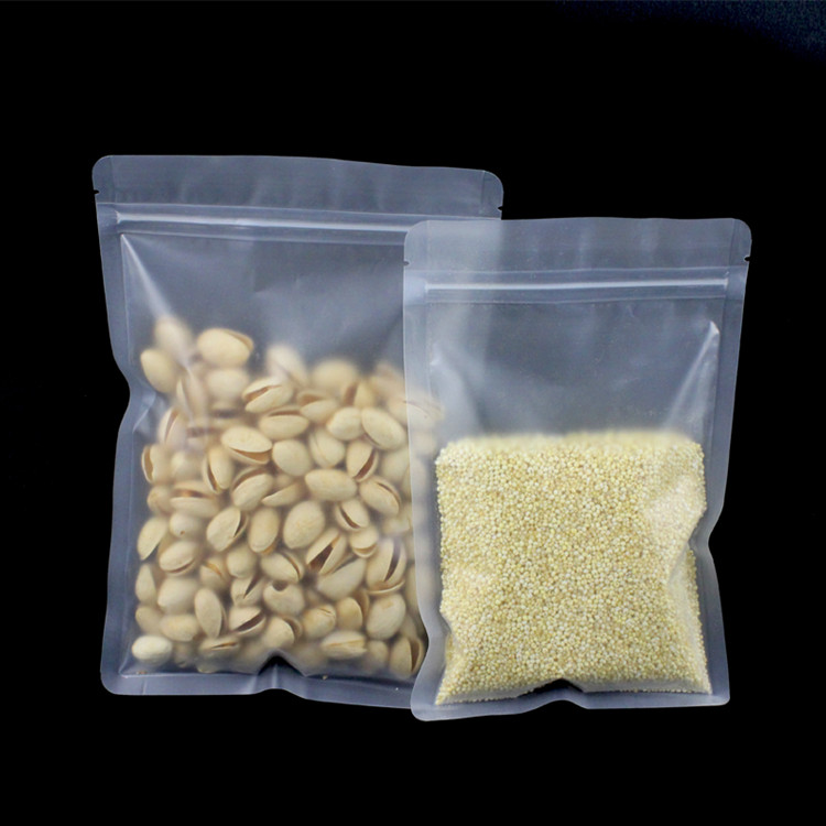 100PCS Frosted Plastic Ziplock - Logo Food Snack recensie en prijs