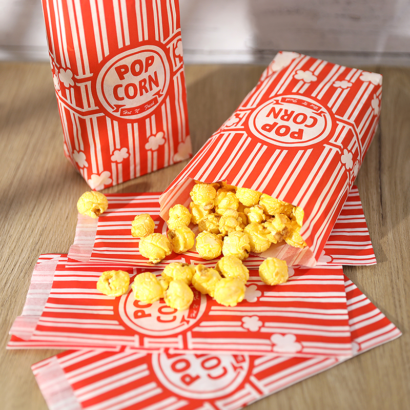 20/50Pcs Popcorn Bags Individu - Food Packed Snacks recensie en prijs