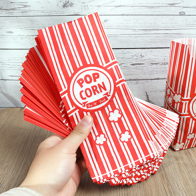 20/50Pcs Popcorn Bags Individu - Food Packed Snacks recensie en prijs