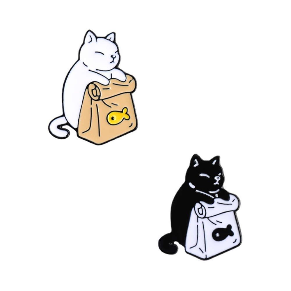 Cute Black and White Cat Anima - Food Snacks That Are Black recensie en prijs