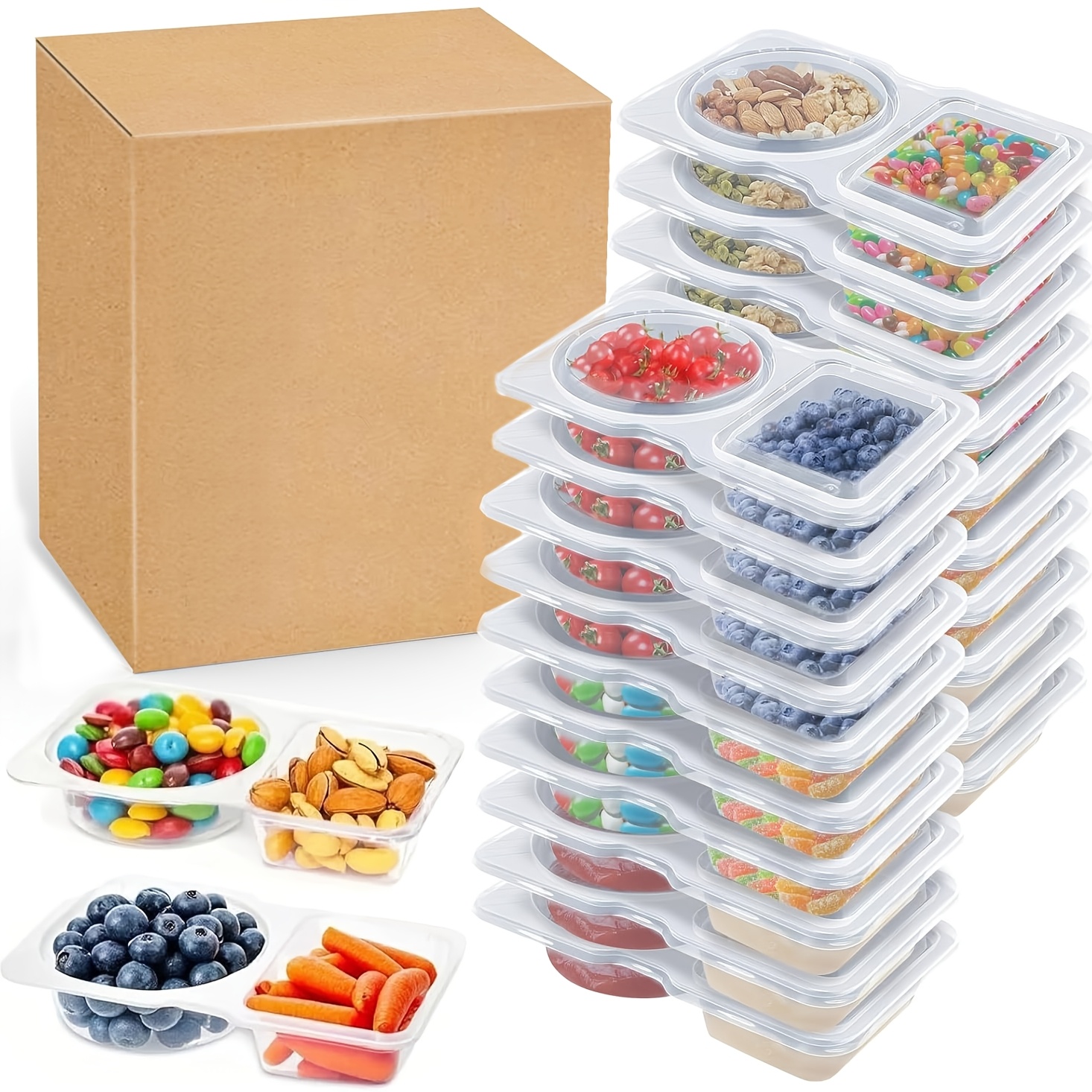10Pcs Food Storage Containers  - Food Snacks For Picnic recensie en prijs