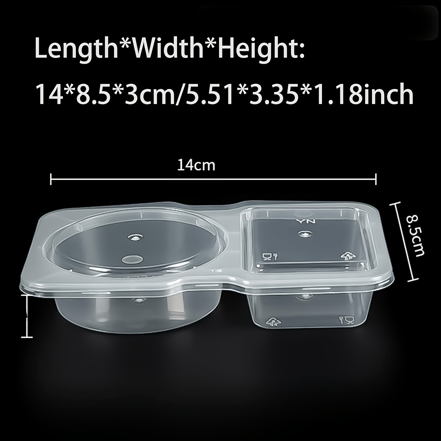 10Pcs Food Storage Containers  - Food Snacks For Picnic recensie en prijs