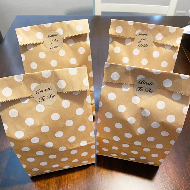 10pcs Brown Kraft Paper Gifts  - Food Day Snacks recensie en prijs