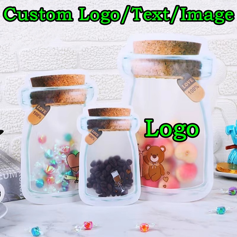 100PCS Wood Lid Mason Jar Bott - Logo Food Snack recensie en prijs