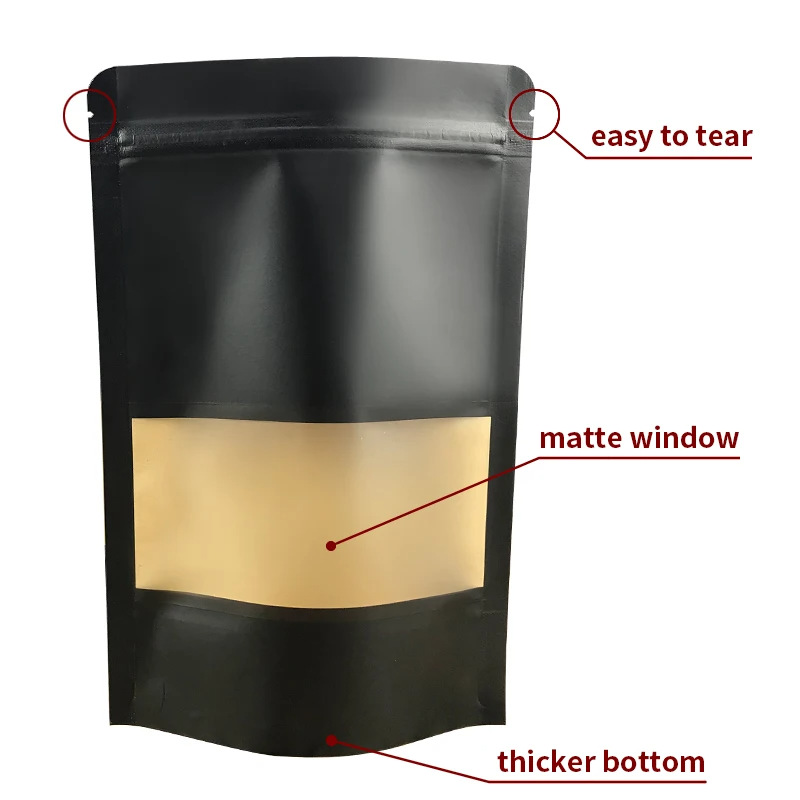 Wholesale Black Kraft Paper St - Logo Food Snack recensie en prijs