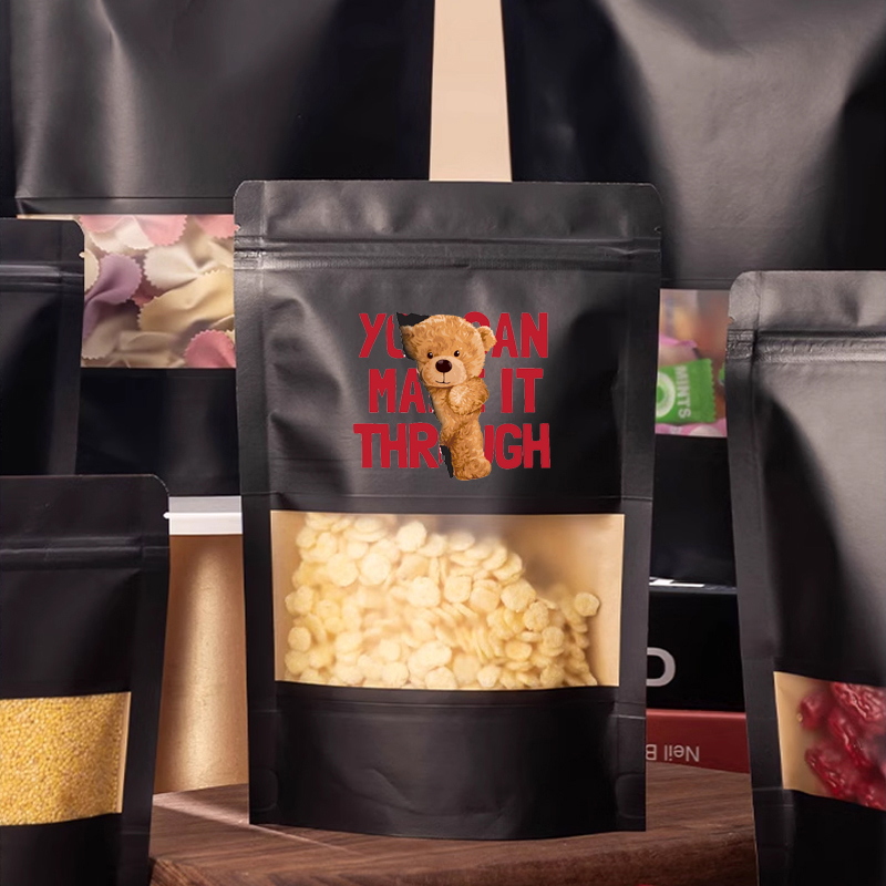 Wholesale Black Kraft Paper St - Logo Food Snack recensie en prijs