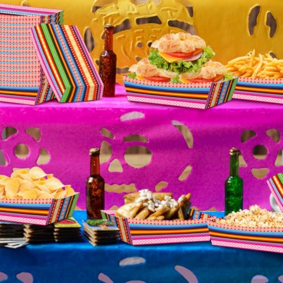30 Pack Fiesta Mexican Paper F - Food Packed Snacks recensie en prijs