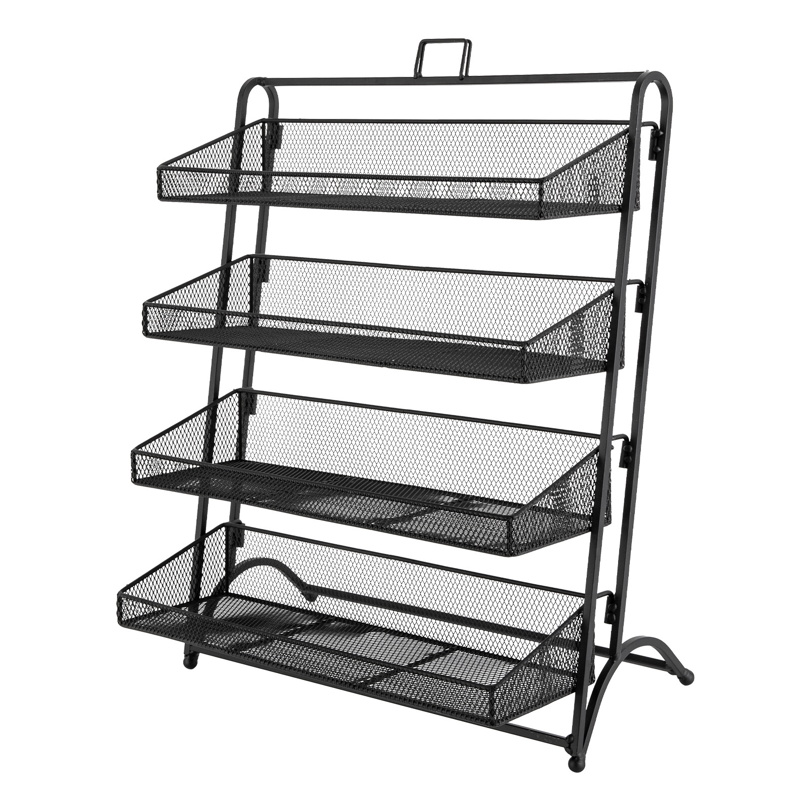 4 Tiers Display Rack Stand Iro - Food Snacks That Are Black recensie en prijs