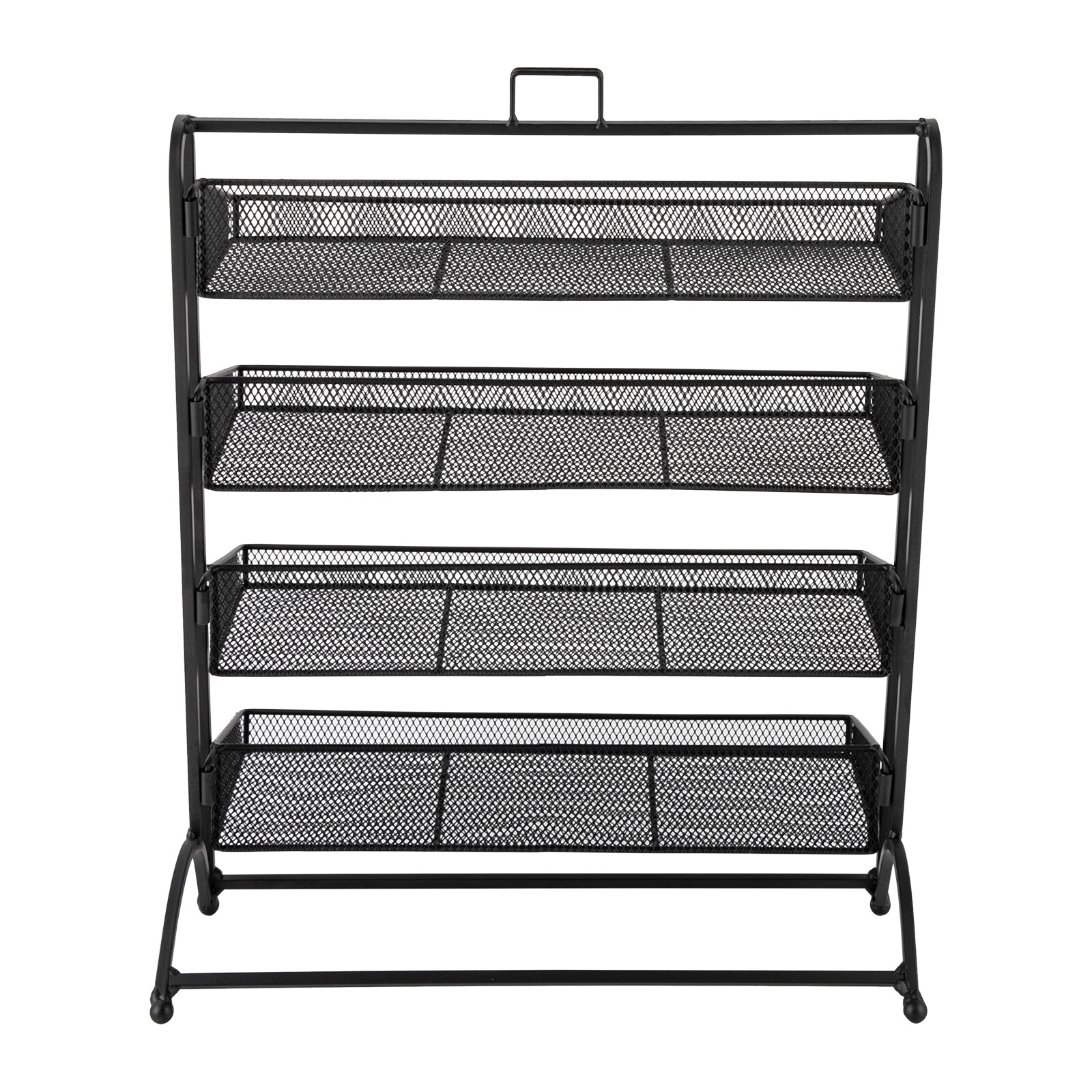 4 Tiers Display Rack Stand Iro - Food Snacks That Are Black recensie en prijs