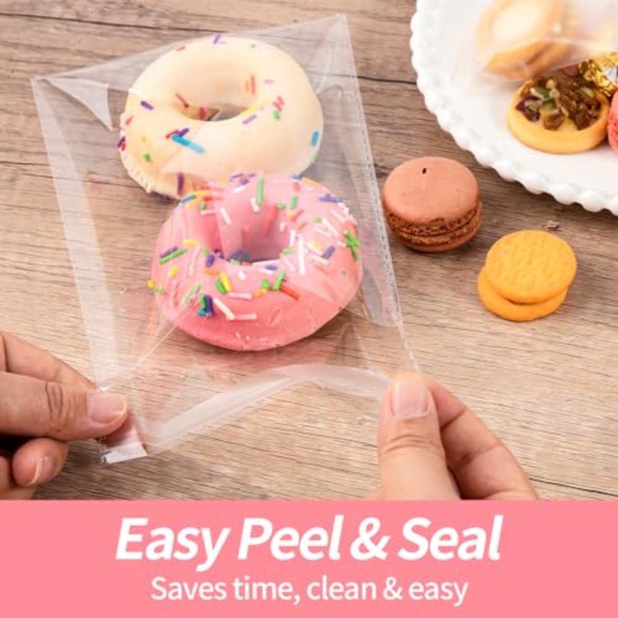 Cookie Bags with Seal, 5 x 6 i - Food Packed Snacks recensie en prijs