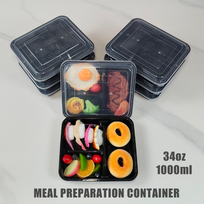3-Compartment 34 Oz/1000 Ml, 1 - Food Snacks For Picnic recensie en prijs
