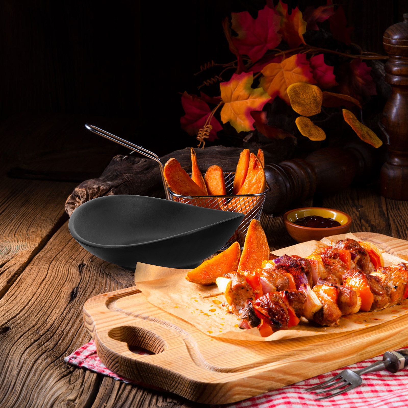 Black Snack Plate Decorative S - Food Snacks That Are Black recensie en prijs