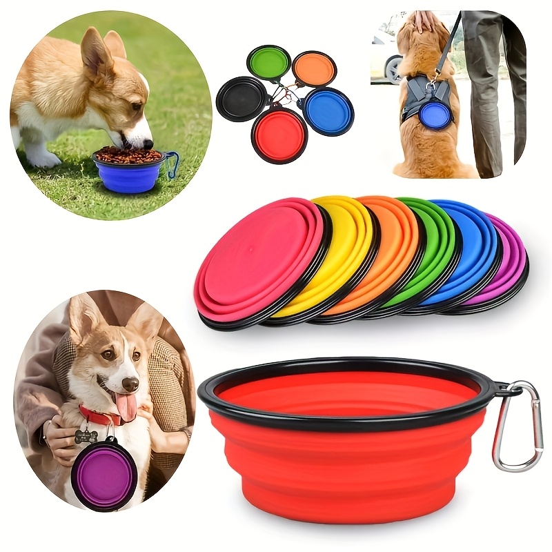 Portable Foldable Pet Bowl, 11 - Food Snacks That Are Black recensie en prijs
